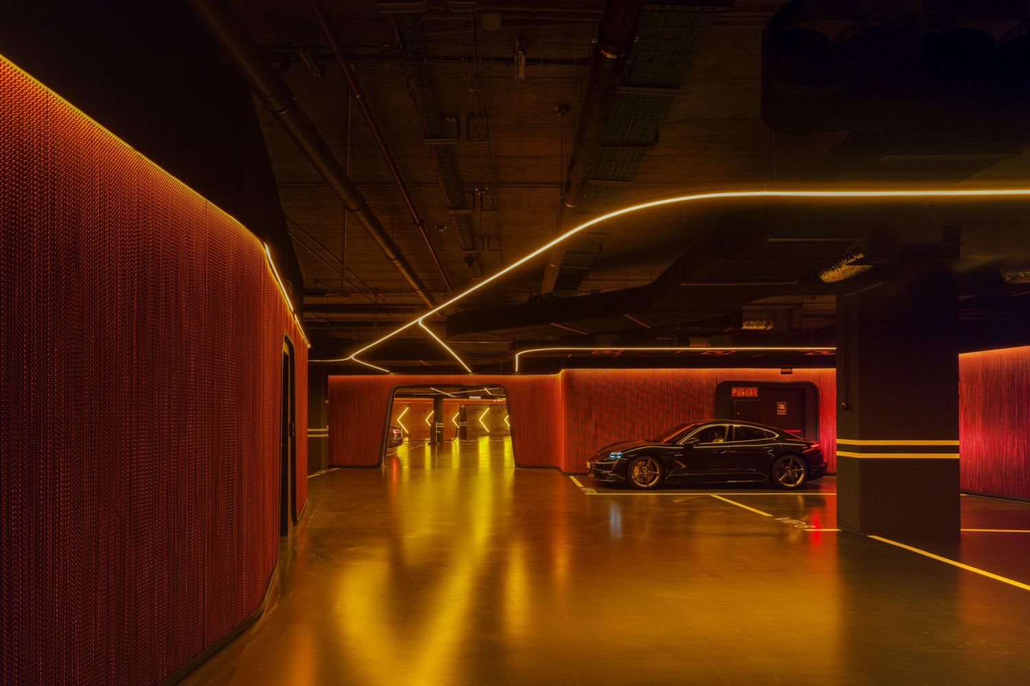 Parking Infrarrojo Odiseo chain feature installation